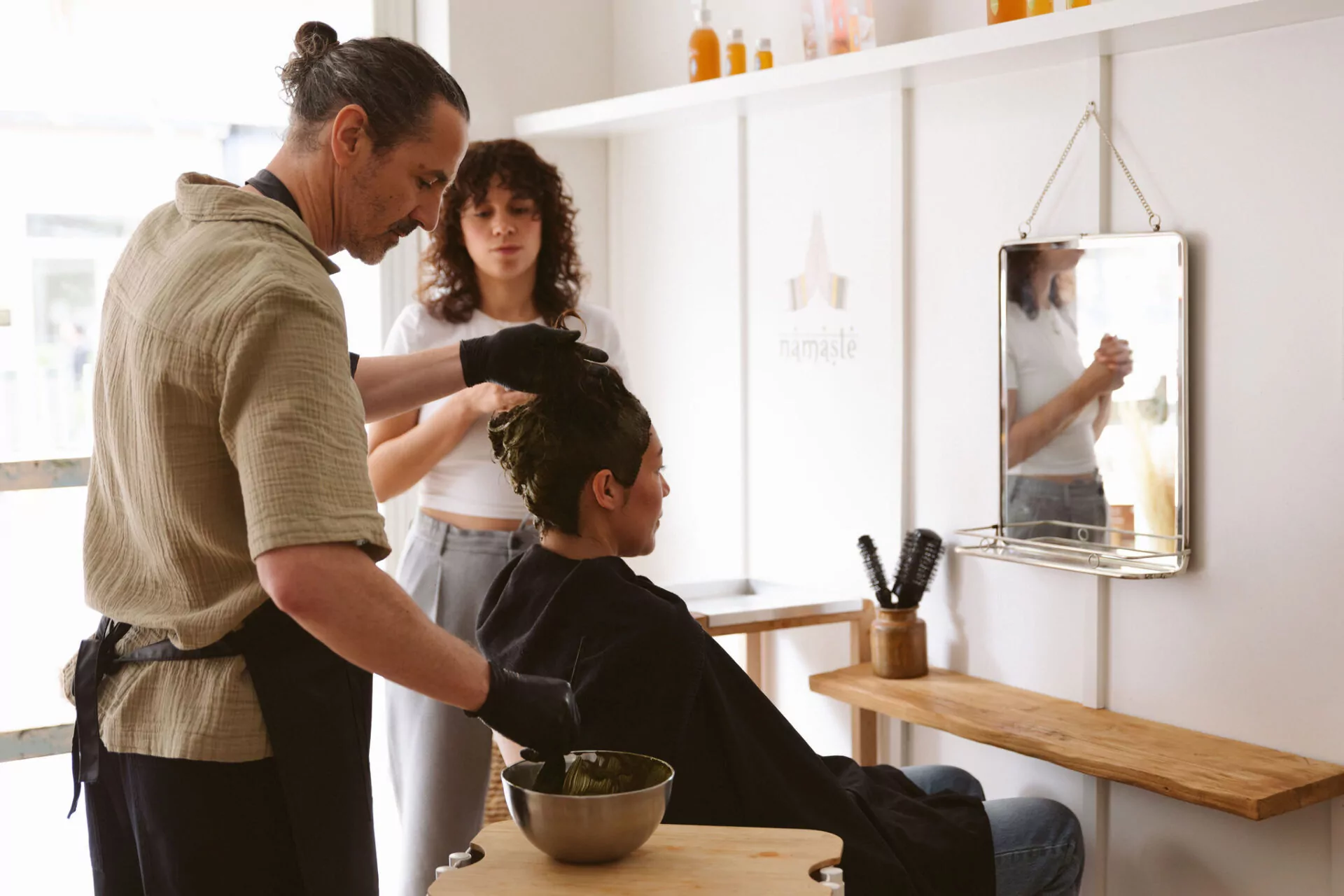 Formation professionnelle à la coloration végétale